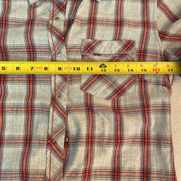 Horny Toad - 100% organic cotton plaid shirt. Size XS - Picture 7 of 10